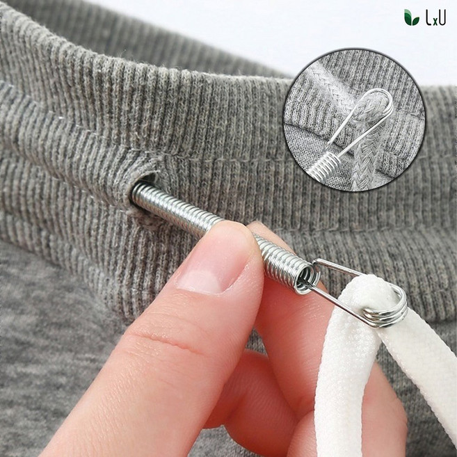 [LxU] 간편교체 의류용 끈 끼우개 스프링 툴 고무줄 바지 후드티 고정 끼우기