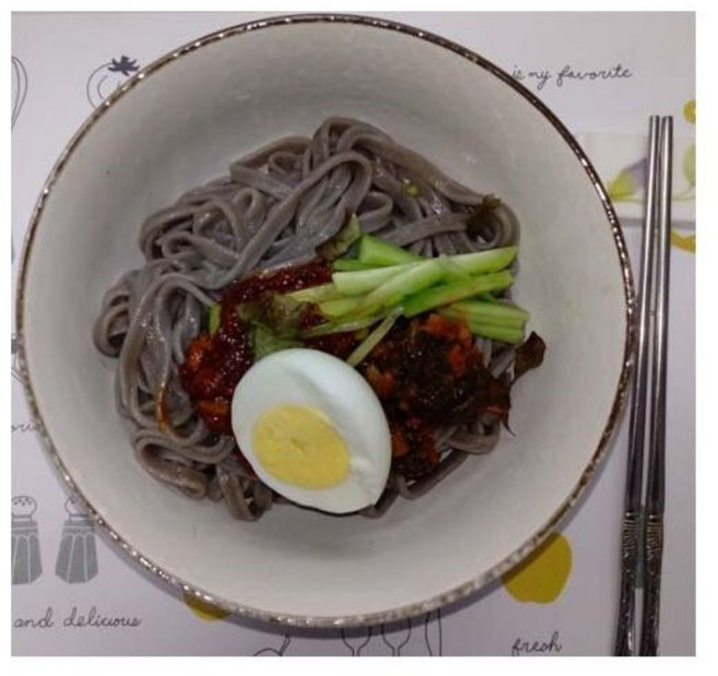 봉평 메밀 칼국수(생면)-1박스(1.4kgx10봉)업소 전문용, 1.4kg, 1