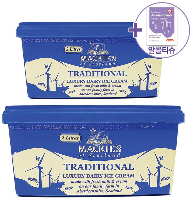 코스트코 맥키스 아이스크림 2L x 2 [아이스박스] + 사은품, 2개