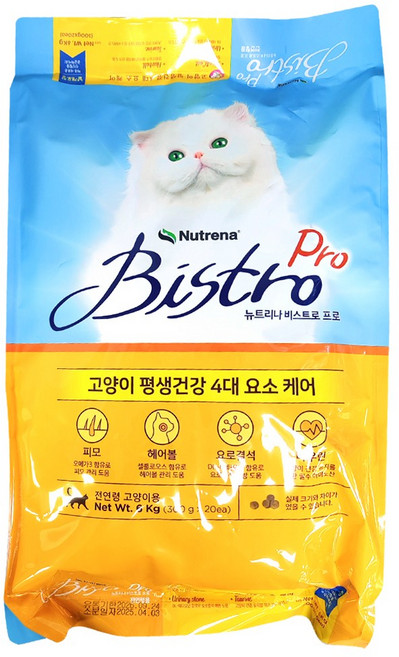 뉴트리나-비스트로애묘사료300g(20팩), 300g, 20팩
