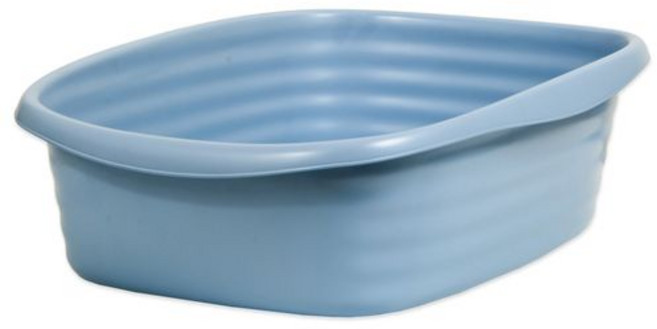 Arm & Hammer Simply Recycled Plastic Cat Litter Pan Large Pack of 1 Black, 1개