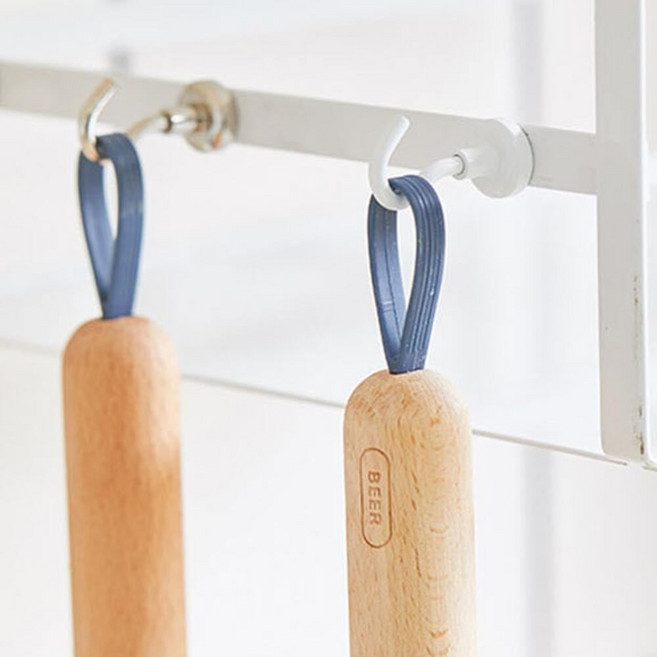 철제 서랍 캐비닛 자석걸이 현관문 차키걸이 16mm 10p, 16mm-흰색10p