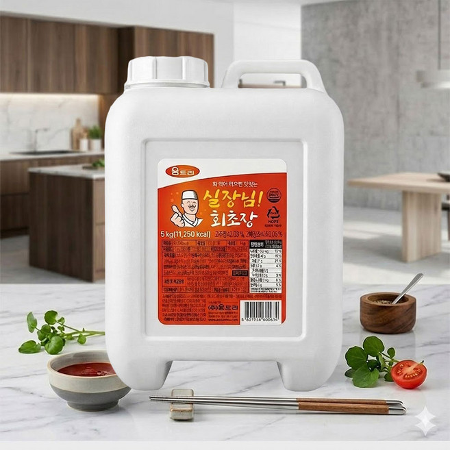 움트리 실장님 업소용 회초장 5kg 대용량 초고추장, 1개
