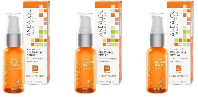 Andalou Naturals Enlighten 세럼 32ml 3팩 - 쿠팡