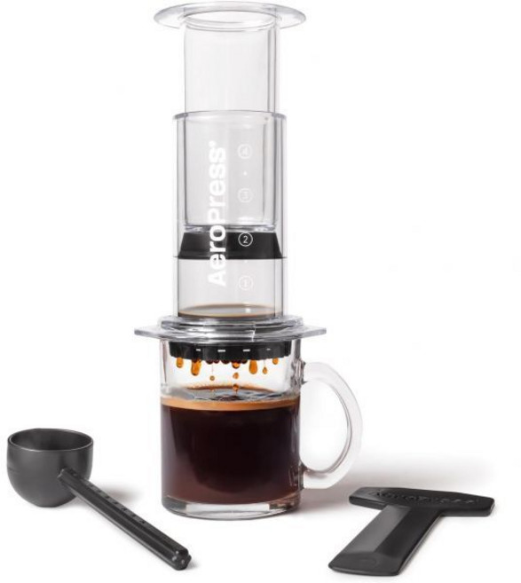 에어로프레스 클리어 커피 프레스 프렌치프레, 1개, Clear