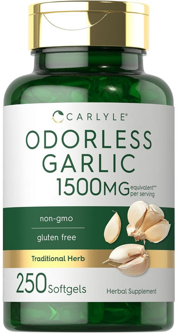 무취 마늘 100배 추출물 1500mg 고함량 250정 미국산 Odorless Garlic, 1개