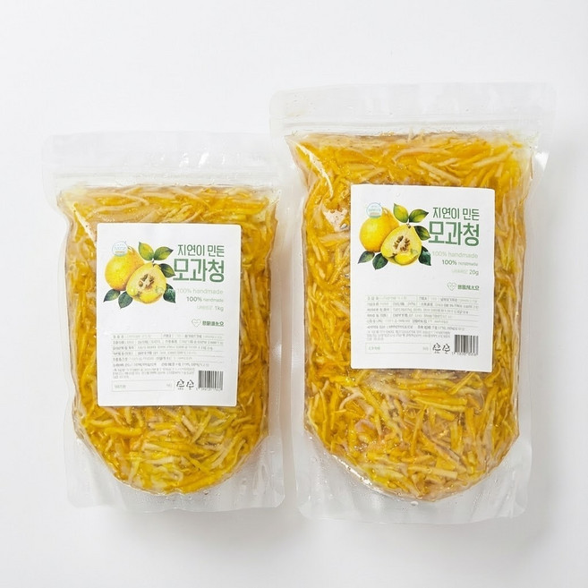 로컬바스켓 자연이 만든 직접기른 대용량 모과청, 1개, 1개입, 1kg