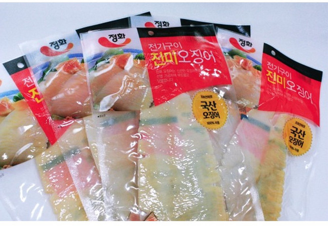 정화식품 전기구이 진미오징어 55g 마른안주, 55g(1개), 1개