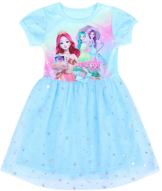 아트박스/프리미에팜 시크릿쥬쥬 여아 샤인 5부 원피스