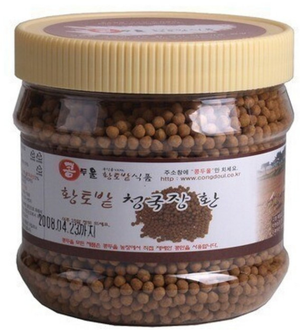 콩두울 청국장환 400gx2개/국산콩100, 400g, 2개