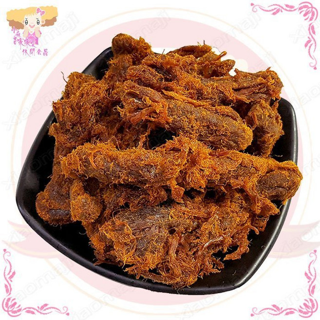 小麻吉 辣味豬肉條, 400g, 1個