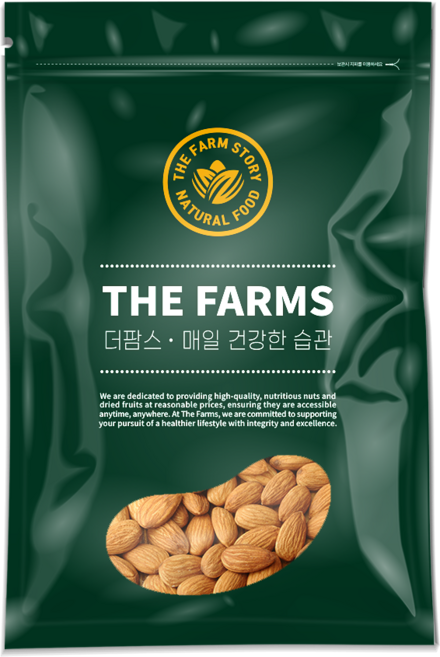 더팜스 구운아몬드, 1kg, 1개