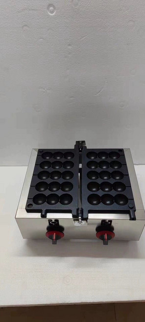 홍콩 에그 와플 업소용 가정용, 가스 스트링 메이커 3홀, 기본 색상