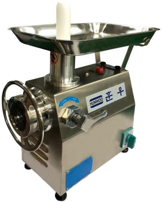 훈우 양념용 고기분쇄기 2마력 만두 속 제조용 가는 기계