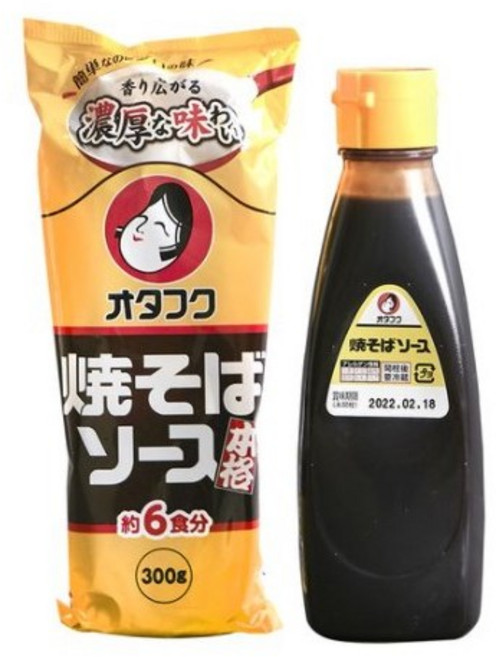 오타후쿠 야키소바 소스, 300g, 4개