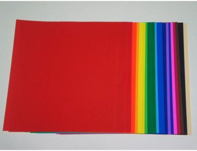 종이나라 10색200매단면색종이(10X10cm)