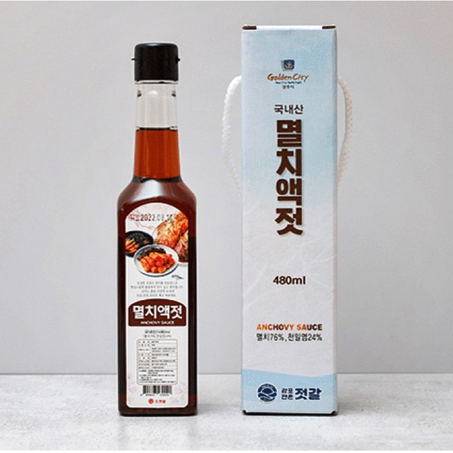 선물용 멸치액젓 480ml 20병 감포 전촌 특산물 천일염 멸치 젓 액젖 천연조미료 핵산 조미료 명절 김장철 특별한 단체 선물