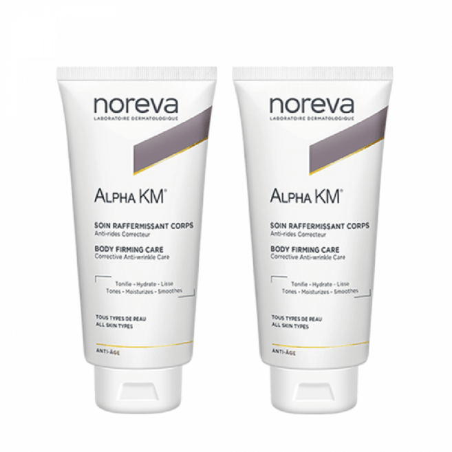 NOREVA 노레바 알파 바디 퍼밍크림 200ML 2팩 ALPHA KM