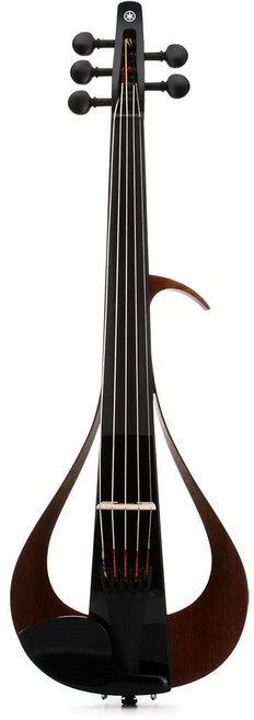 야마하 YEV105BL 일렉트릭 바이올린 블랙 5현, Black, 1개