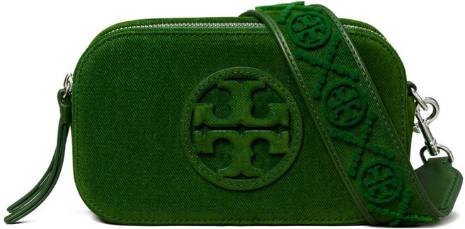 토리 버치 플록 로고 미니 크로스 백