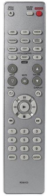 Marantz CD8003 CD8004 CD5004 CD5003 CD6002와 호환되는 리모컨