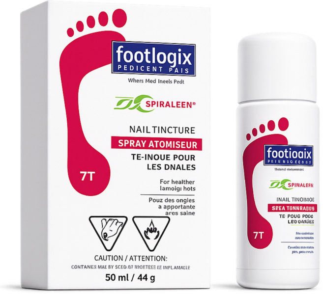 풋로직스 스피랄린 문제성 발톱 손톱 영양제 강화제 오일 스프레이 50mL, 1개, 1개입