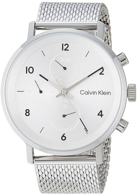 칼빈클라인 남성용 손목시계 MODERN 25200107 실버