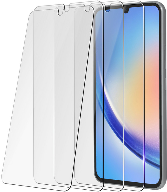 인트그로 지문인식 블링크 액정보호필름 강화유리 4매, 1개