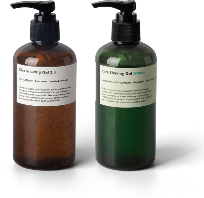 레이지소사이어티 시카 쉐이빙젤 250ml + 쉐이빙젤 프로즌 250ml 세트, 1세트