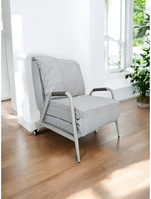 라꾸라꾸 체어 앤 소파베드, 그레이 + 화이트