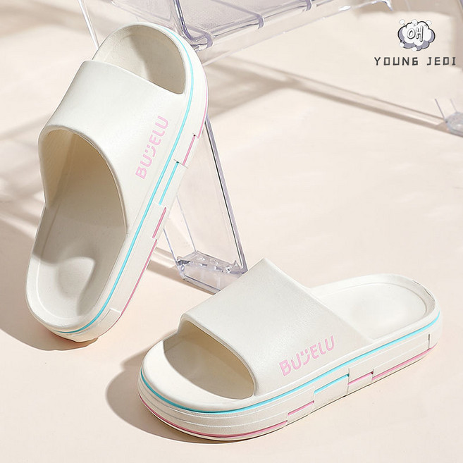 young Jedi 샌들여 여름 아웃도어 패션 2022년 트렌드 실내 통굽 비치 스포츠 슬리퍼 여성 중학생실내화 골스튜디오슬리퍼 고등학생슬리퍼 leh슬리퍼