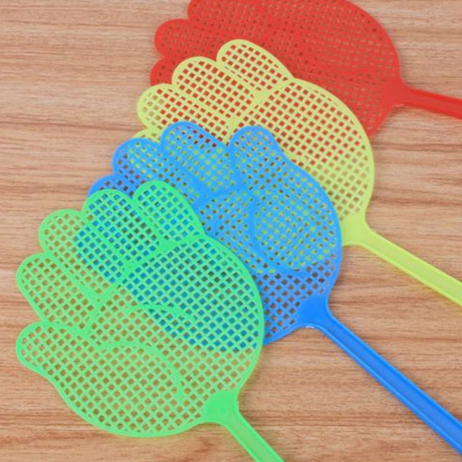 휴대용 컬러 미니 손바닥파리채_ 202766434EA, 랜덤1P