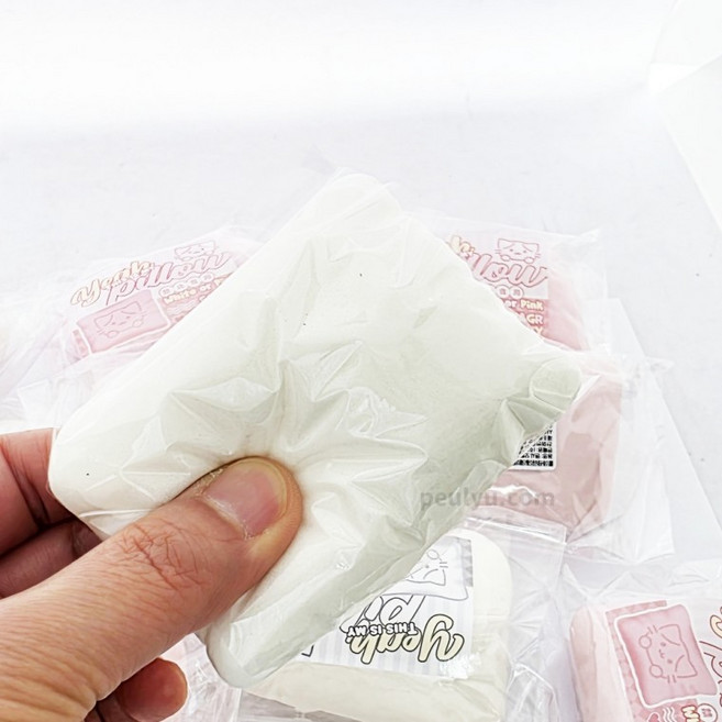 플유 고양이 베게 스퀴시 랜덤 1개 냥냥 스트레스볼 베게말랑이 빵떡 모찌 구름빵, 상세페이지 참조