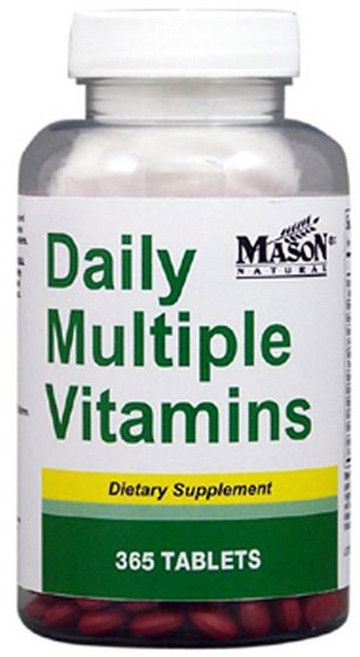 Mason Naturals 每日綜合維他命 無糖, 365顆, 1罐