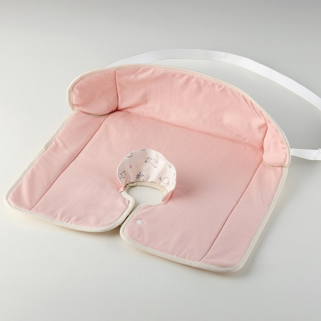 베베리얼 커버핏 유모차라이너 스트랩, 1개, 핑크