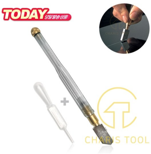 MITSUBOSHI 미쯔보시 다이아몬드 고급형 오일 유리칼 GCC-N-M15P, 1개