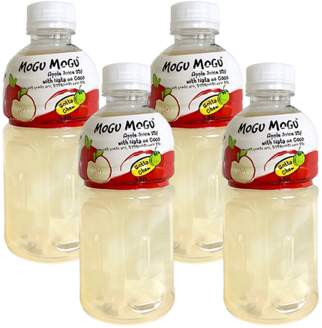 모구모구 사과맛, 4개, 320ml