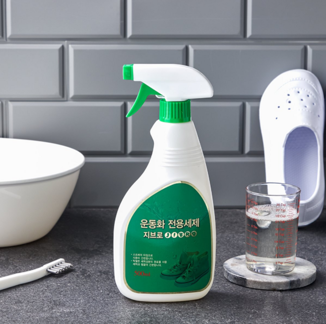지브로 운동화 전용세제 500ml 신발세탁 운동화세탁, 2개
