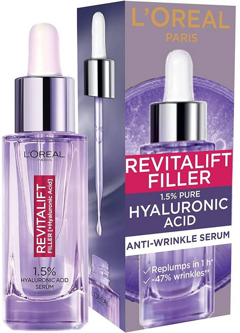 L'Oreal 로레알 Revitalift 히알루론산 필러 30ml, 1개