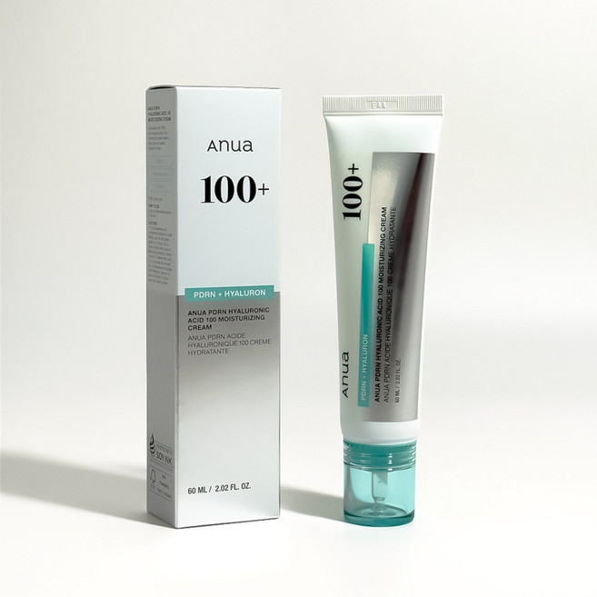 아누아 피디알엔 히알루론산 100 수분 크림, 1개, 60ml