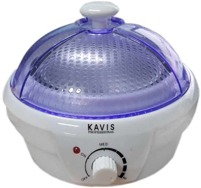 A.카비스 KAVIS 1구 왁스워머기 제모용 왁스히터 온도조절, 1개