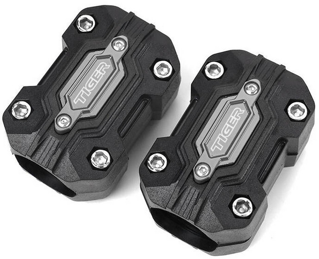 트라이엄프 Tiger 800 900 GT PRO 랠리 호랑이 1200 익스플로러 1050 오토바이 악세사리 엔진 가드 범퍼 보호대 트림 블록, Grey TIGER