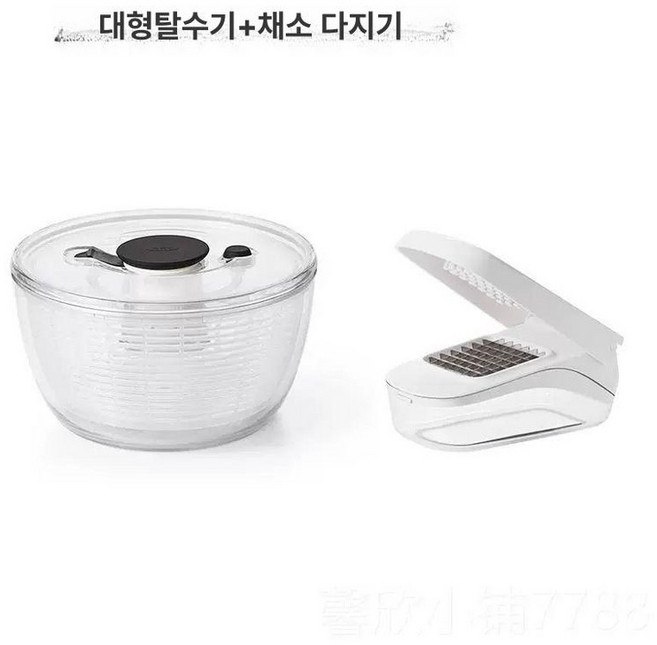 야채 탈수기 음식 채소 굿그립 나물, 1개, 탈수기 대형채소 다지기