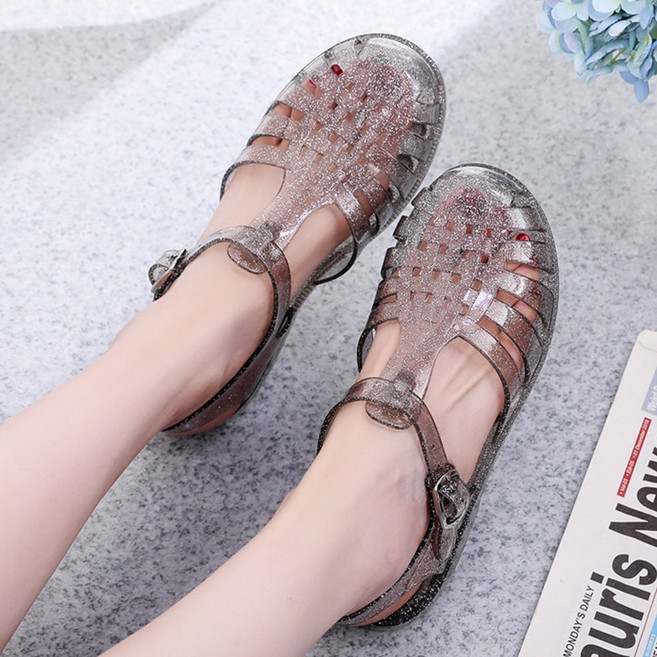 엘에이스 말캉말캉 너무나 편한 젤리 슈즈 비치샌들