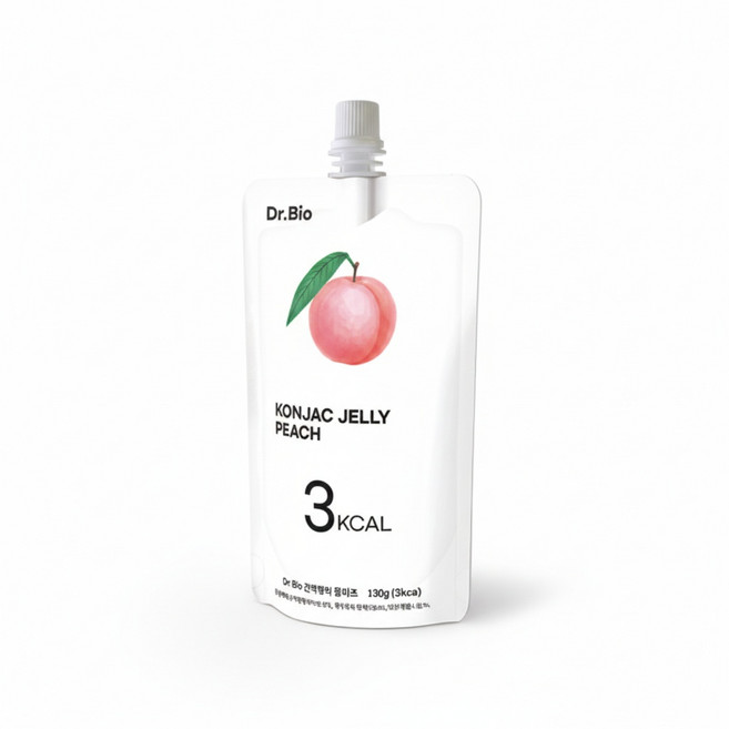 디알바이오 곤약젤리 20개 (4가지맛 5개씩)+랜덤1개 실속포장, 130g