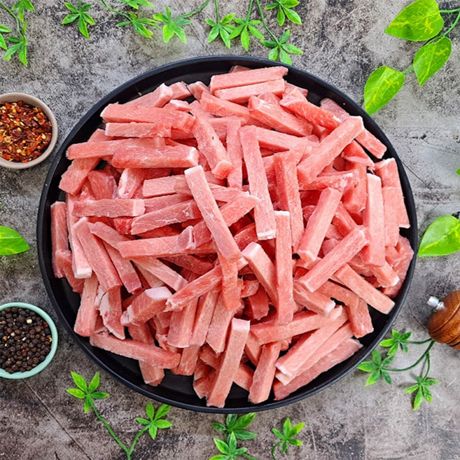 국내산 냉동 돼지고기 등심 탕수육용 1.5cm 기둥모양5kg, 1개, 5kg