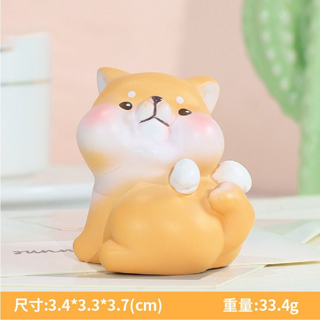 柴犬大學 肥柴四寶公仔擺飾 - 療癒擺件 送禮推薦, A(天使柴柴)