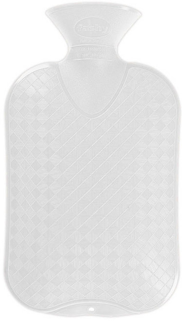 파쉬 다이아몬드무늬 2L보온물주머니 핫팩 찜질팩, 화이트, 1개