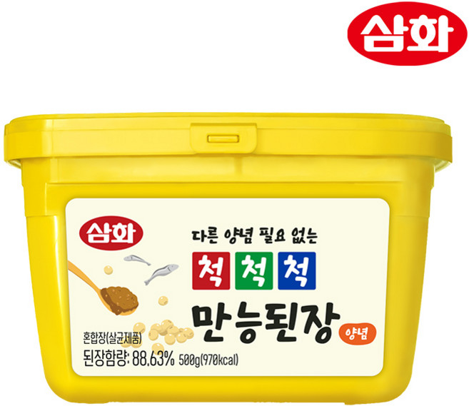 삼화식품 삼화 척척척 만능된장양념 500g, 1개
