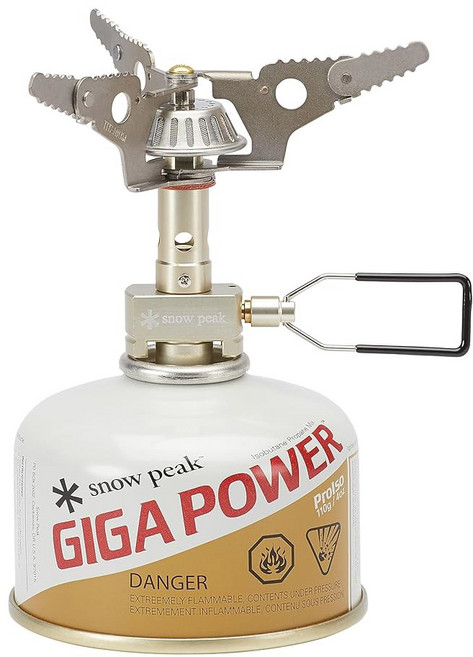 스노우피크 라이트맥스 백패킹 티타늄 스토브 약 56g, 1개